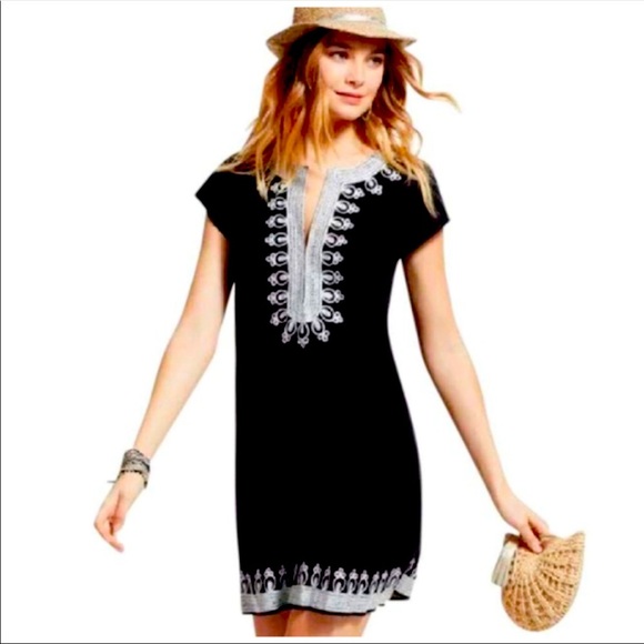 Calypso St. Barth Tops - Calypso St. Barth 100% Cotton Rowena Tunic Dress / Swimsuit Cover-Up EUC